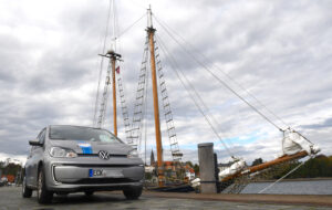 Wie „Segeln an Land“: im e-Mobil klimafreundlich durch Norddeutschland